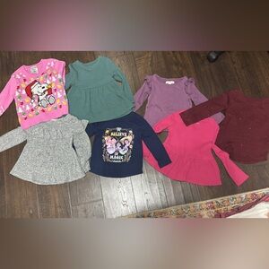 Girls long sleeve tees size 2T